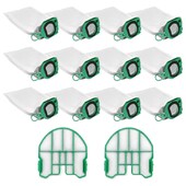 Торбички за прахосмукачки за VB100/FP100 Филтърни торби Резервни части Аксесоари Резервни торбички за прах