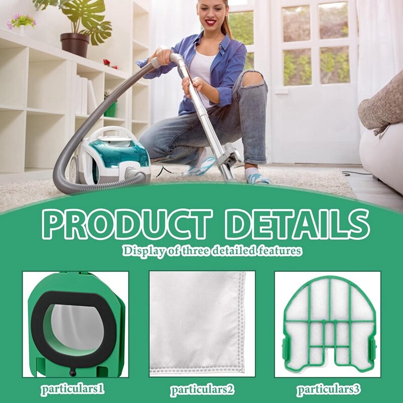 Торбички за прахосмукачки за VB100/FP100 Филтърни торби Резервни части Аксесоари Резервни торбички за прах