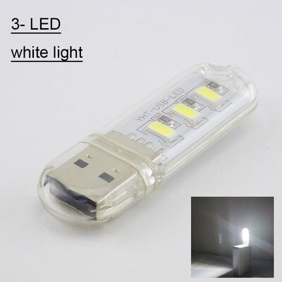Λάμπα LED 5V Mini USB Φακός ανάγνωσης βιβλίου Φωτισμός νυχτερινού φωτισμού για Power Bank Lighting Υπολογιστής Φορητός υπολογιστής Φορητός υπολογιστής