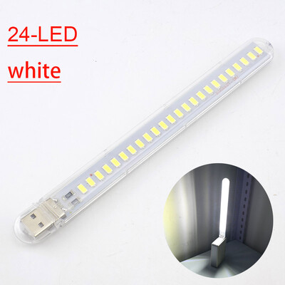 Λάμπα LED 5V Mini USB Φακός ανάγνωσης βιβλίου Φωτισμός νυχτερινού φωτισμού για Power Bank Lighting Υπολογιστής Φορητός υπολογιστής Φορητός υπολογιστής
