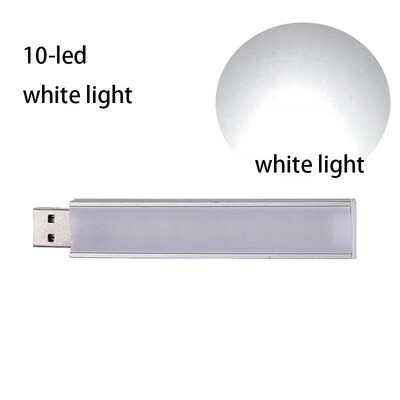 Λάμπα LED 5V Mini USB Φακός ανάγνωσης βιβλίου Φωτισμός νυχτερινού φωτισμού για Power Bank Lighting Υπολογιστής Φορητός υπολογιστής Φορητός υπολογιστής
