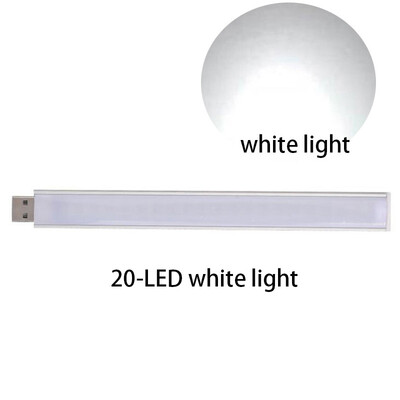 Λάμπα LED 5V Mini USB Φακός ανάγνωσης βιβλίου Φωτισμός νυχτερινού φωτισμού για Power Bank Lighting Υπολογιστής Φορητός υπολογιστής Φορητός υπολογιστής