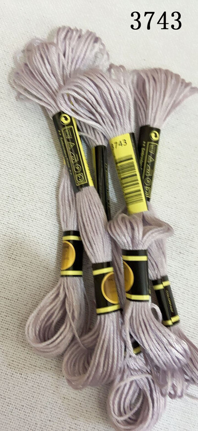 DIY DMC 3607-3755 hímzőselyem hímzőszálak 10 DB Keresztszemes készlet Keresztszemes fogselyem készletek 11.12