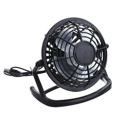 Mini ventilators, kluss, 4 asmeņi, stabila pamatne, spēcīgs vējš, viegli pārnēsājams dzesēšanas galda ventilators, 360 grādu rotācijas USB ventilators kopmītnei