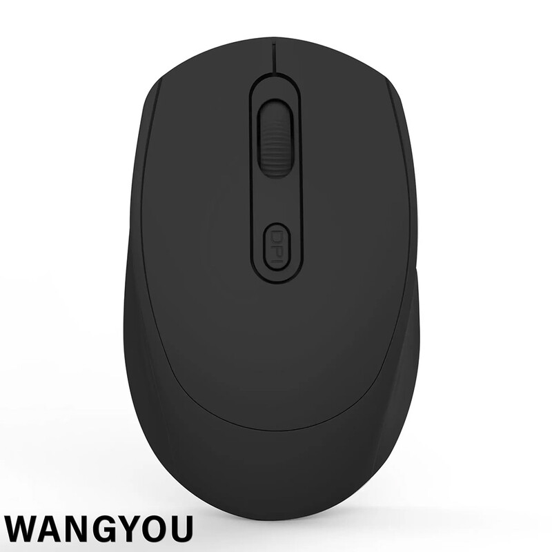 BT 2.4G Συμβατό ασύρματο αθόρυβο ποντίκι με λειτουργία φόρτισης Οπτικό ποντίκι 1600 Dpi για φορητό υπολογιστή γραφείου για παιχνίδια Macbook