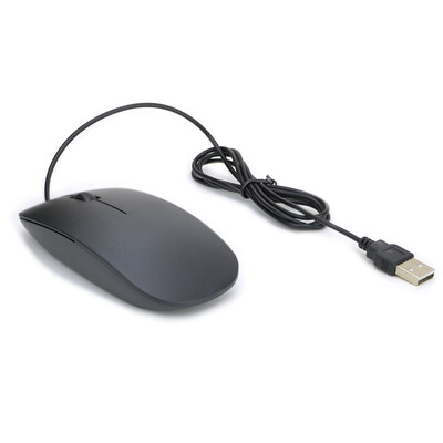 Mouse cu fir USB ultra subțire1200 dpi 3D Optical Ergonomic Soareci ultrasubțiri Gaming PC Computere Laptop Mini Mouse-uri pentru birou acasă