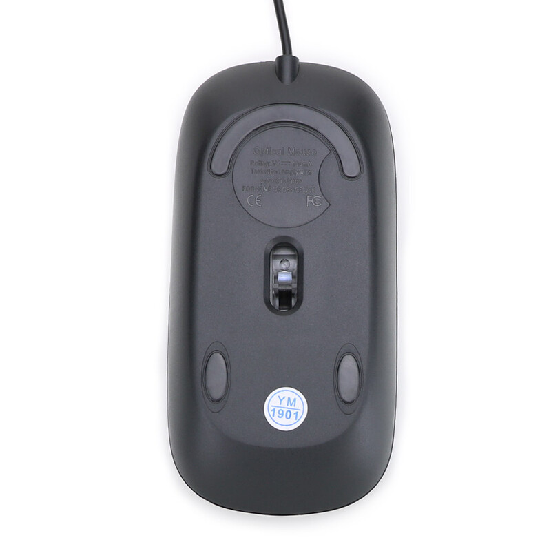 Mouse cu fir USB ultra subțire1200 dpi 3D Optical Ergonomic Soareci ultrasubțiri Gaming PC Computere Laptop Mini Mouse-uri pentru birou acasă