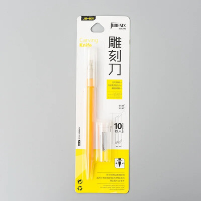 Specialus graviravimo rašiklio peilis guminiam antspaudui, rankų sąskaitos „pasidaryk pats“ lipdukai