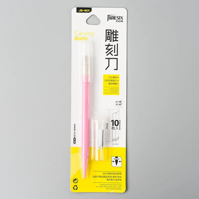 Specialus graviravimo rašiklio peilis guminiam antspaudui, rankų sąskaitos „pasidaryk pats“ lipdukai