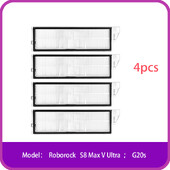 HEPA филтър за Roborock S8 MaxV Ultra / G20S подмяна на резервни части за робот прахосмукачка