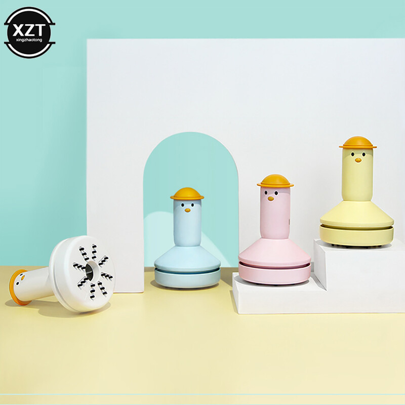 Ръчна настолна прахосмукачка Преносима USB безжична прахосмукачка Мини сладък преносим автоматичен почистващ препарат Детски подарък