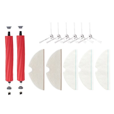 Kit de accesorii 13 buc pentru Roborock T8/Q7 Max/Max+ Robot Aspirator Perie principală detașabilă Mop Perie laterală