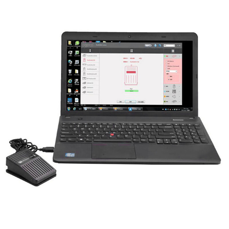 Βιντεοπαιχνίδι PC Hands Free Footswitch Game Control Action HID PC USB Foot Switch Πεντάλ πληκτρολογίου για πληκτρολόγιο ποντίκι φορητό υπολογιστή υπολογιστή