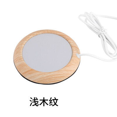 USB Puidutera tassisoojendaja Kuumuse Joogitassisoojendi Matt Hoidke jooki kuumana Soojem tassialused Kaasaskantavad