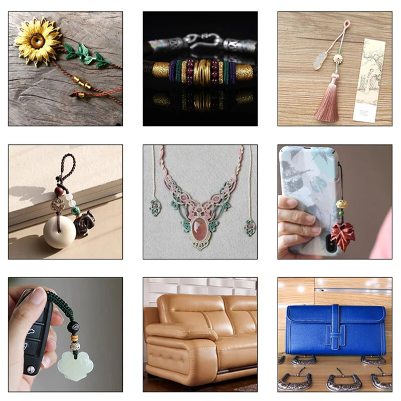 1,2 mm-es 300D viaszos szálú poliészter zsineg makrém fonott karkötő gyöngyfűző zsinór készítése barkács ékszer nyaklánchoz