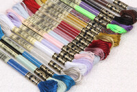 Prancūziški DMC siuvinėjimo siūlai DMC kryžminiai siuvinėjimo metaliniai siūlai DMC Bright Light Violent Bear Bling Bling siūlai