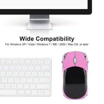 2.4G безжична мишка Optical Mouse 1600DPI за Mac/ME/Windows PC/Tablet Gaming Office Optical Mouse Преносима мишка Безжична мишка