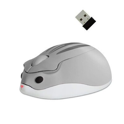 Bezdrôtová 2,4 G myš s roztomilou karikatúrou, USB, kreatívna stlmená myš, ergonomická mini optická myš s detským darčekom pre PC, notebooky a dievčatá, darčeky