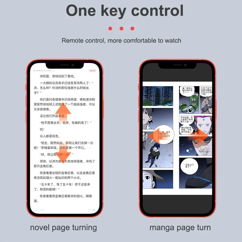 Bezdrôtová Bluetooth Air Mouse Mobile Selfie Lazy Instant Diaľkové ovládanie Ring Music Video Controller pre TikTok IOS Android Laptop