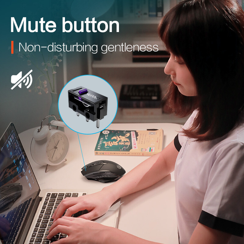 INPHIC A1 Mouse fără fir Bluetooth în trei moduri Mouse reîncărcabil pentru birou Buton silențios Afișaj putere Laptop Bluetooth universal 5.0