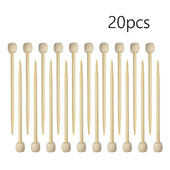 Mini set igala za pletenje od 7 cm, kompleti džempera od bambusa, pletenje, pribor za ručni rad sa/bez pređe Uradi sam pleteni alat