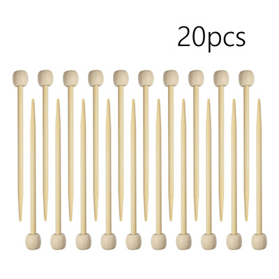 Mini set igala za pletenje od 7 cm, kompleti džempera od bambusa, pletenje, pribor za ručni rad sa/bez pređe Uradi sam pleteni alat