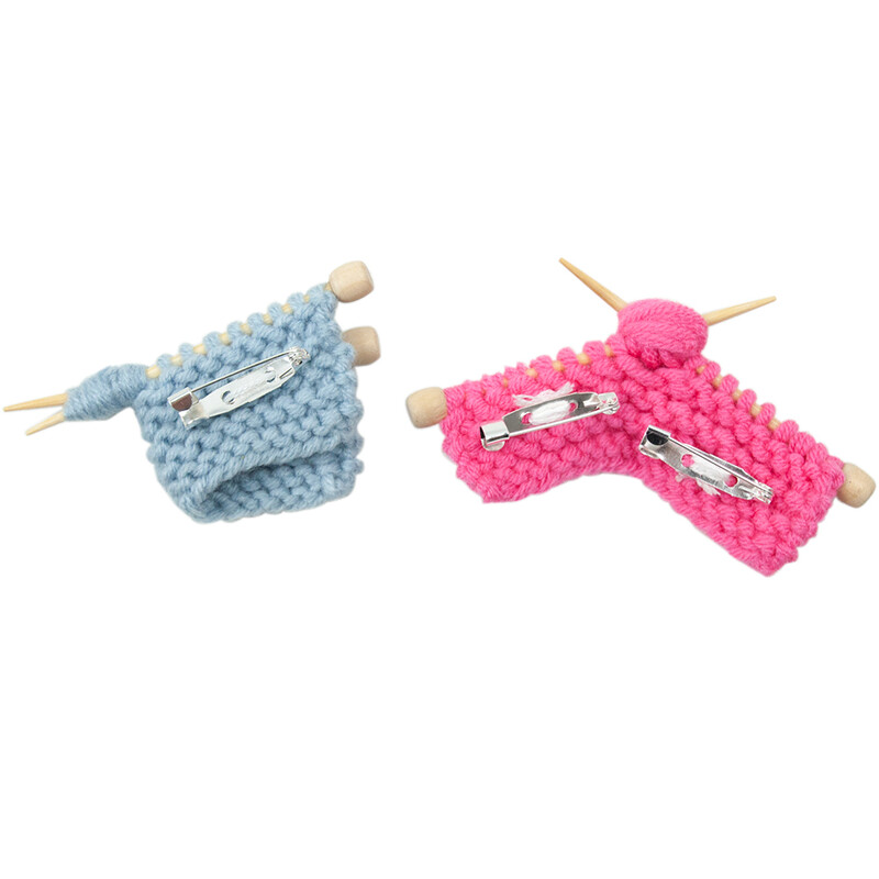 Mini set igala za pletenje od 7 cm, kompleti džempera od bambusa, pletenje, pribor za ručni rad sa/bez pređe Uradi sam pleteni alat