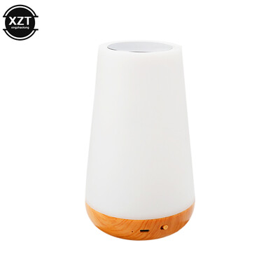 Lumină de noapte cu schimbare de 7 culori Telecomandă RGB Lampă reglabilă tactilă Lămpi portabile de noptieră Lampă de noapte reîncărcabilă prin USB