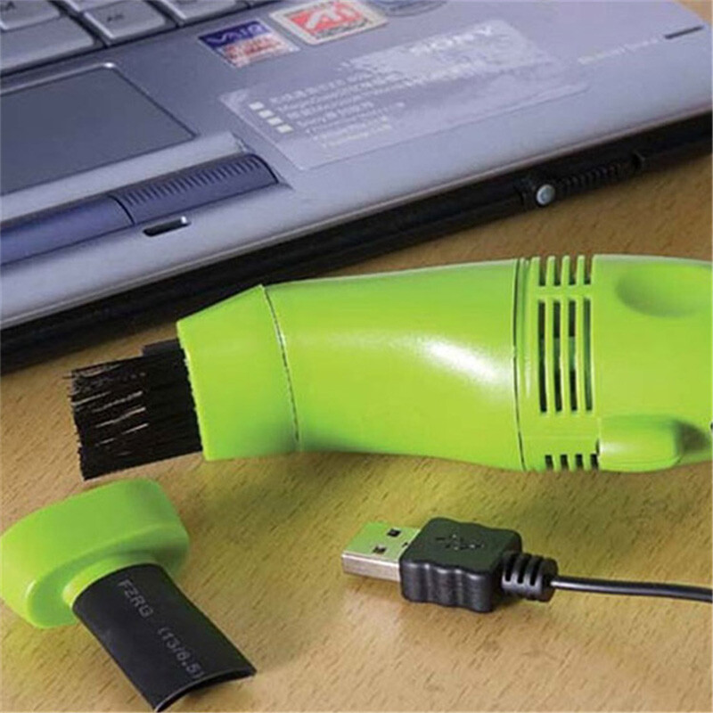 Mic portabil USB Aspirator Perie Colector de praf Computer Tastatură Telefon Laptop Gadget universal de curățare Accesorii