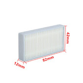 Filtru HEPA pentru aspirator 82*42*12mm pentru piese de schimb pentru aspirator robot Accesorii de schimb