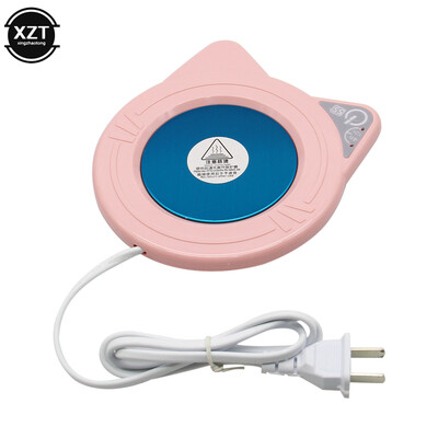 Soojem padi kassi kuju püsiv temperatuur 55 kraadi intelligentne automaatne tassimatt Joogi soojas hoidmine soojendus kruusimatt soojem