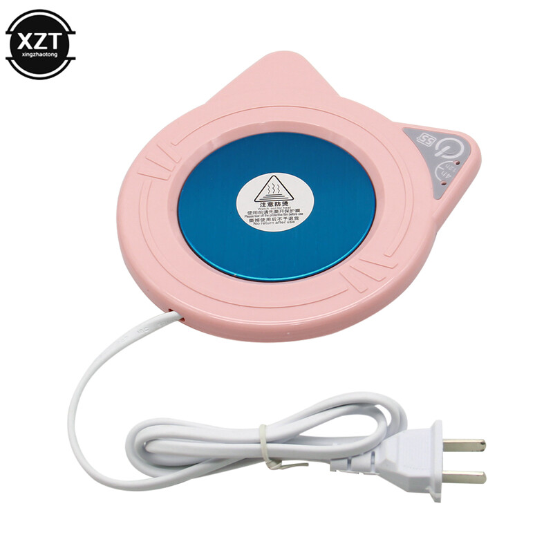 Soojem padi kassi kuju püsiv temperatuur 55 kraadi intelligentne automaatne tassimatt Joogi soojas hoidmine soojendus kruusimatt soojem