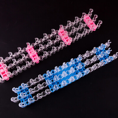 New Loom Rubber Bands Гривна Гумени ленти Loom Make Woven Lacing Bracelet Направи си сам Играчки за плетене Подарък