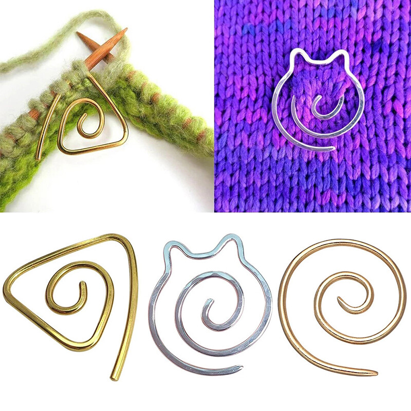 Kružni spiralni kabel Igla za tkanje Igla za pletenje Držač uboda DIY pređa za izradu Šivanje kružnih tapiserija Ručni alat