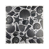 2023 m. NAUJI „Shell Starfish“ reljefiniai aplankai, skirti iškarpų albumui, albumų kortelėms, gaminimo reikmenims 3D plastikiniai trafaretai, amatai