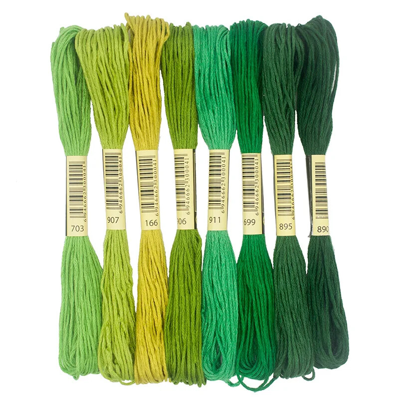 12/50 Anchor Panašus DMC kryžminio dygsnio medvilninis siuvinėjimas Siūlas Siuvimo sruogos Rankdarbiai, nekartoti kryžminio dygsnio