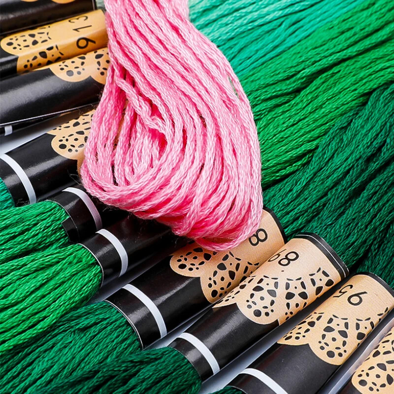 12/50 Anchor Panašus DMC kryžminio dygsnio medvilninis siuvinėjimas Siūlas Siuvimo sruogos Rankdarbiai, nekartoti kryžminio dygsnio