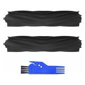 Keičiami šepečiai, skirti Ecovacs Deebot T20 Omni/Deebot N10 Plus dulkių siurblio guminio šepečio pagrindinis šepetys