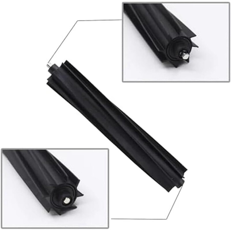 Keičiami šepečiai, skirti Ecovacs Deebot T20 Omni/Deebot N10 Plus dulkių siurblio guminio šepečio pagrindinis šepetys