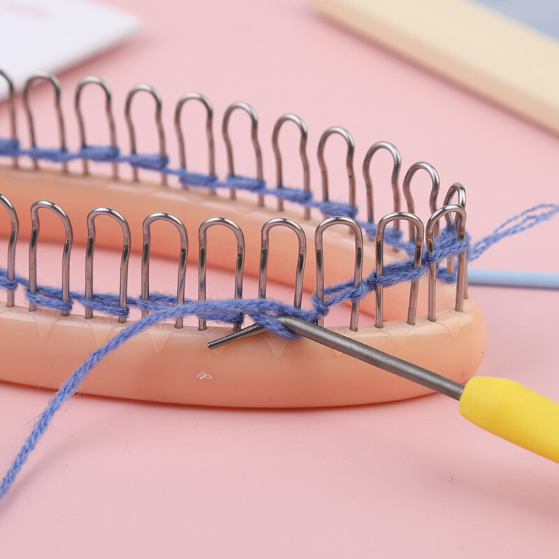 Peg Socks Vunena pređa Razboj za pletenje DIY alati za tkanje za čarape Šal Kapa Tkalac Igla za šivanje Alat za pletenje