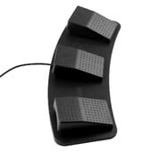 FS23-PM USB kolmekordne jalglüliti Multifunktsionaalne kohandatud jalgpedaali mehaaniline lüliti pildi omandamiseks muusikamängude juhtimiseks