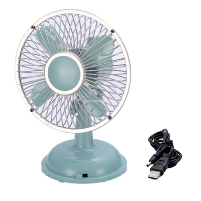 Stolni ventilator 2 brzine USB/AA baterija Podešavanje oscilirajućeg stolnog ventilatora Izbor poklona DropShipping
