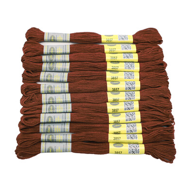 16. DMC diagram oszlop barna 12 gombolyag 8M mercerizált egyiptomi pamut hímzés fogselyem keresztszemes Mouline 27 színben elérhető