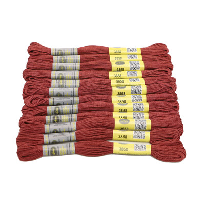 16. DMC diagram oszlop barna 12 gombolyag 8M mercerizált egyiptomi pamut hímzés fogselyem keresztszemes Mouline 27 színben elérhető