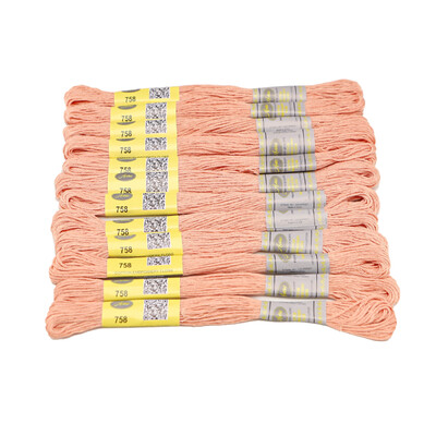 16. DMC diagram oszlop barna 12 gombolyag 8M mercerizált egyiptomi pamut hímzés fogselyem keresztszemes Mouline 27 színben elérhető