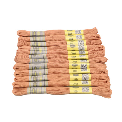 16. DMC diagram oszlop barna 12 gombolyag 8M mercerizált egyiptomi pamut hímzés fogselyem keresztszemes Mouline 27 színben elérhető