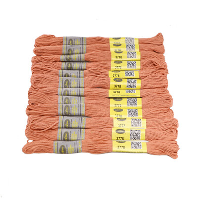 16. DMC diagram oszlop barna 12 gombolyag 8M mercerizált egyiptomi pamut hímzés fogselyem keresztszemes Mouline 27 színben elérhető