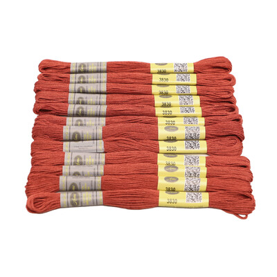 16. DMC diagram oszlop barna 12 gombolyag 8M mercerizált egyiptomi pamut hímzés fogselyem keresztszemes Mouline 27 színben elérhető