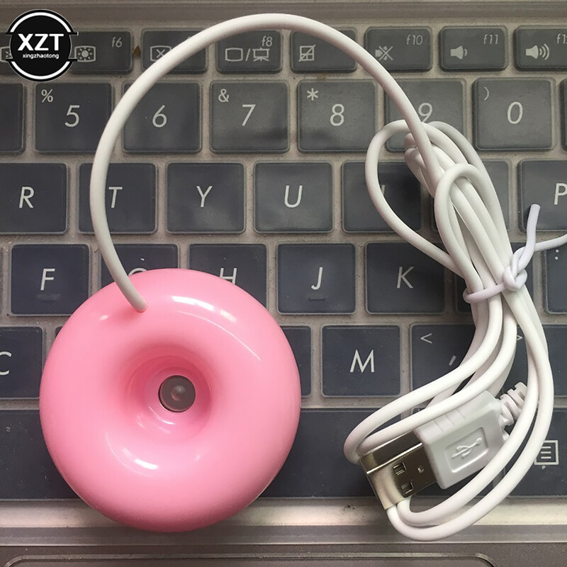 Mini Donut neigiamų jonų drėkintuvas USB USB oro drėkintuvas valytuvas Aroma difuzorius garai namų valytuvui difuzorius garai