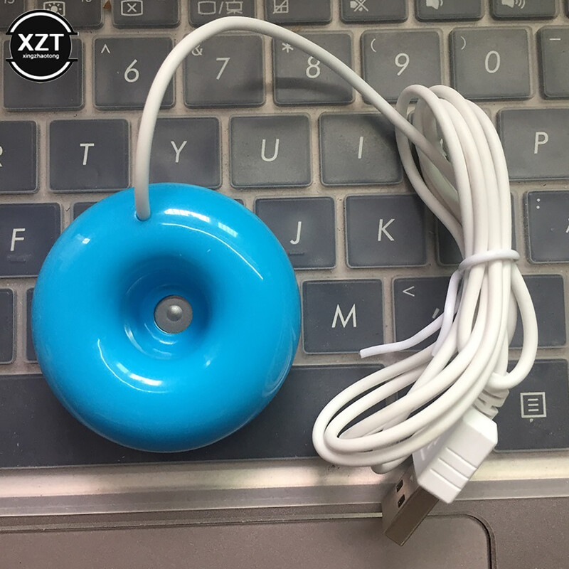 Mini Donut neigiamų jonų drėkintuvas USB USB oro drėkintuvas valytuvas Aroma difuzorius garai namų valytuvui difuzorius garai